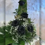 Buket 09 - Buket black - Buket crnih ruža