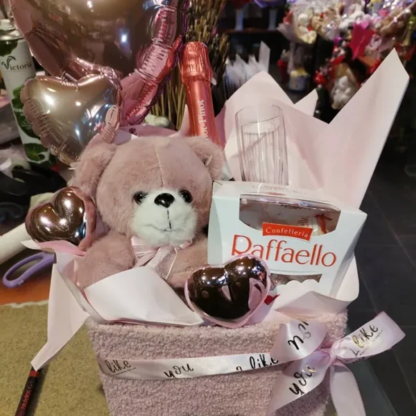 Box sa slatkišima - Rozi