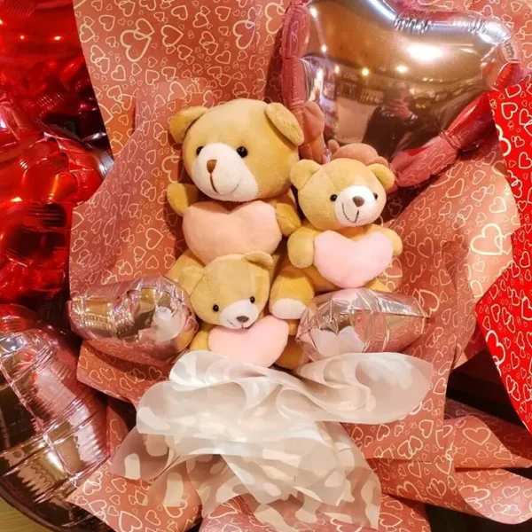 Buket od Medvedića Rozi